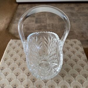 Princess House Basket Lead Crystal
